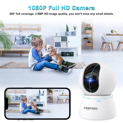 1080P Baby Monitor Security Camera for Home Security