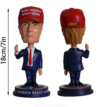 Trumpinator Bobblehead 2024 | Trump Bobblehead | Trump Merchandise | President Donald Trump 2024 Toy Figure Funny Novelty Gag Gift for Trump Fans Trump Gifts